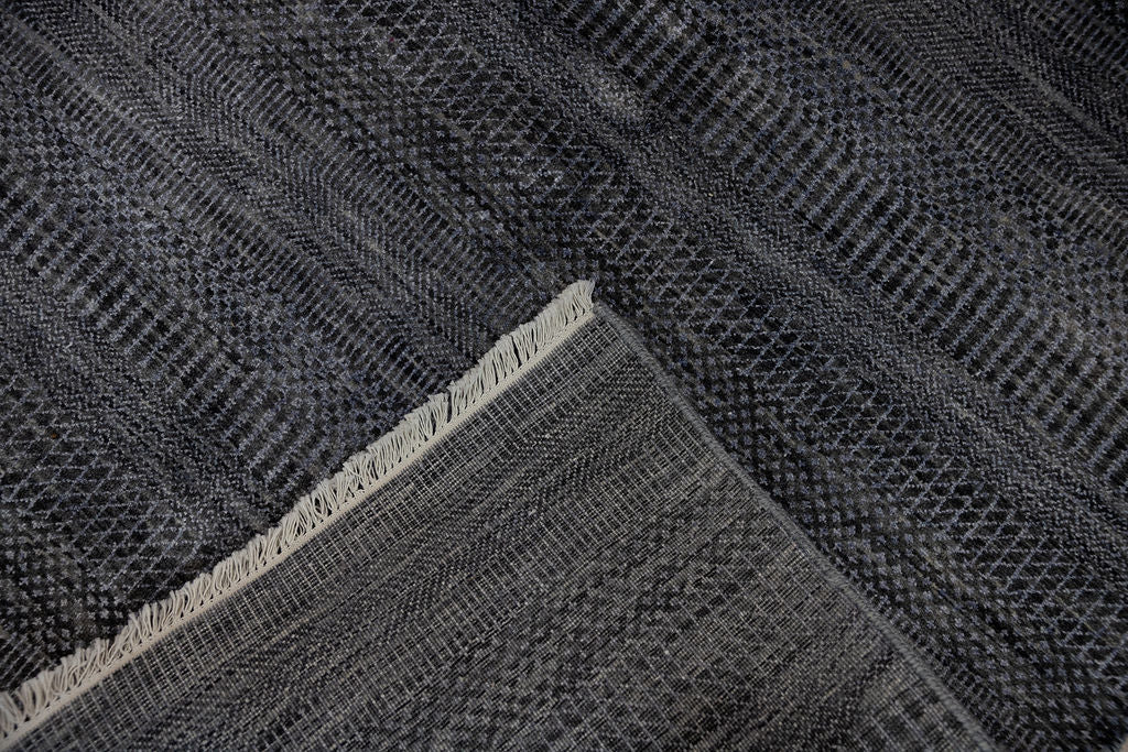 Grey Ara Contemporary Wool Rug 308m x 242cm