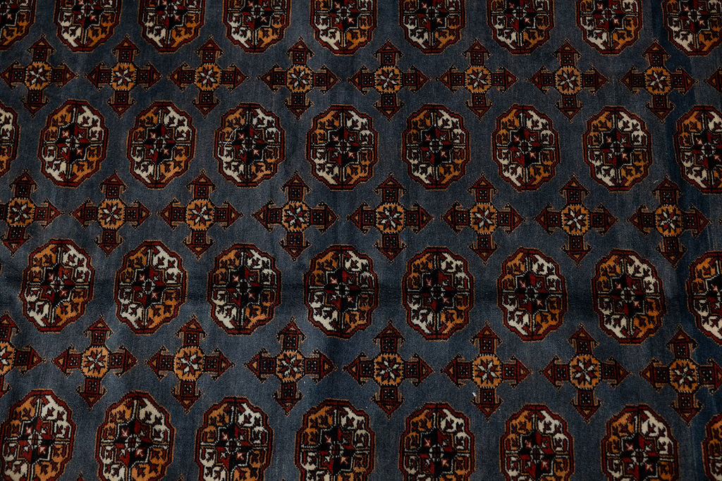 Vintage Afghan Bokhara Wool Rug 293cm x 200cm