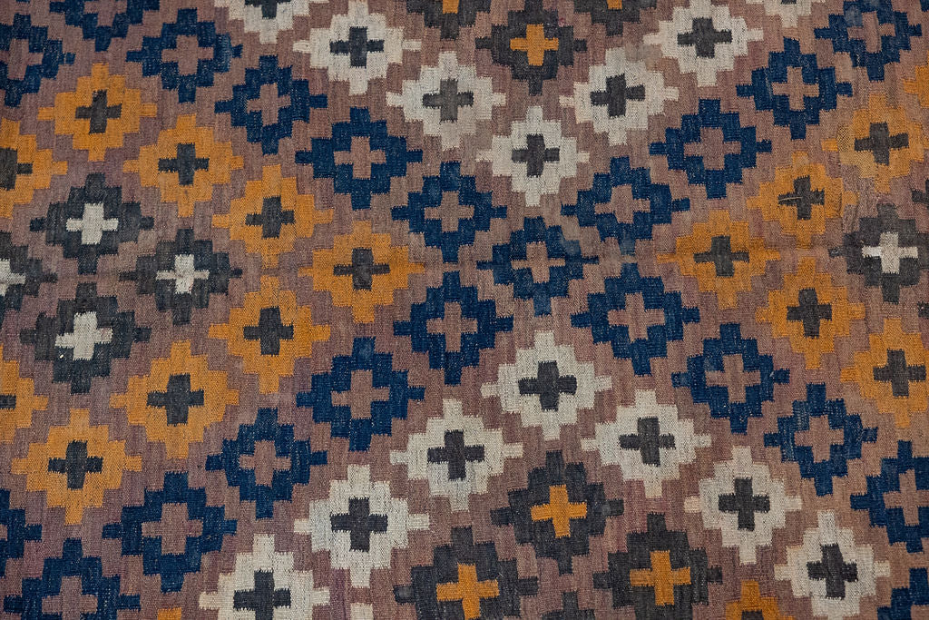 Vintage c.1970's Persian Wool Kilim 330cm x 192cm