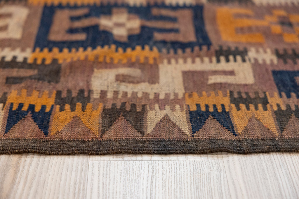 Vintage c.1970's Persian Wool Kilim 330cm x 192cm