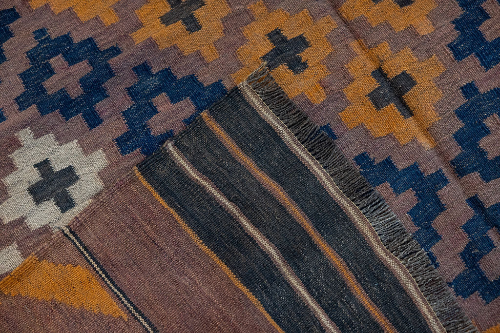 Vintage c.1970's Persian Wool Kilim 330cm x 192cm