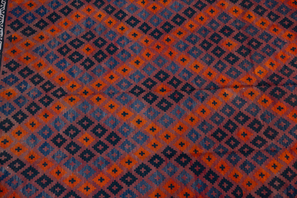 Vintage c.1970's Persian Wool Kilim 324cm x 250cm