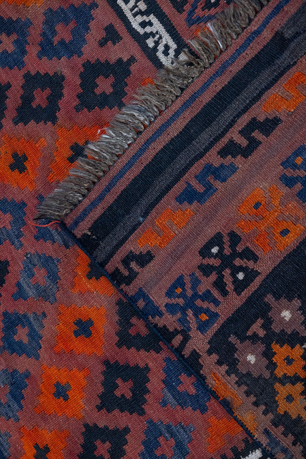 Vintage c.1970's Persian Wool Kilim 324cm x 250cm