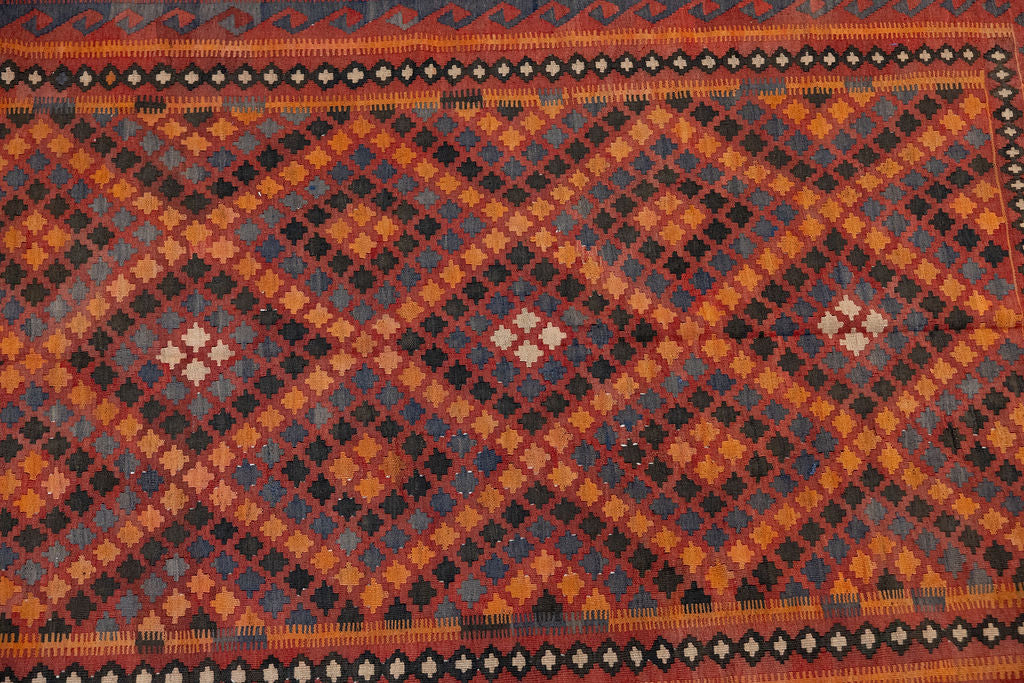 Vintage c.1960's Persian Wool Kilim 253cm x 203cm