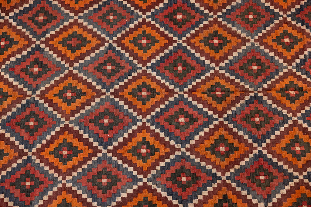 Vintage c.1980's Persian Wool Kilim 290cm x 214cm
