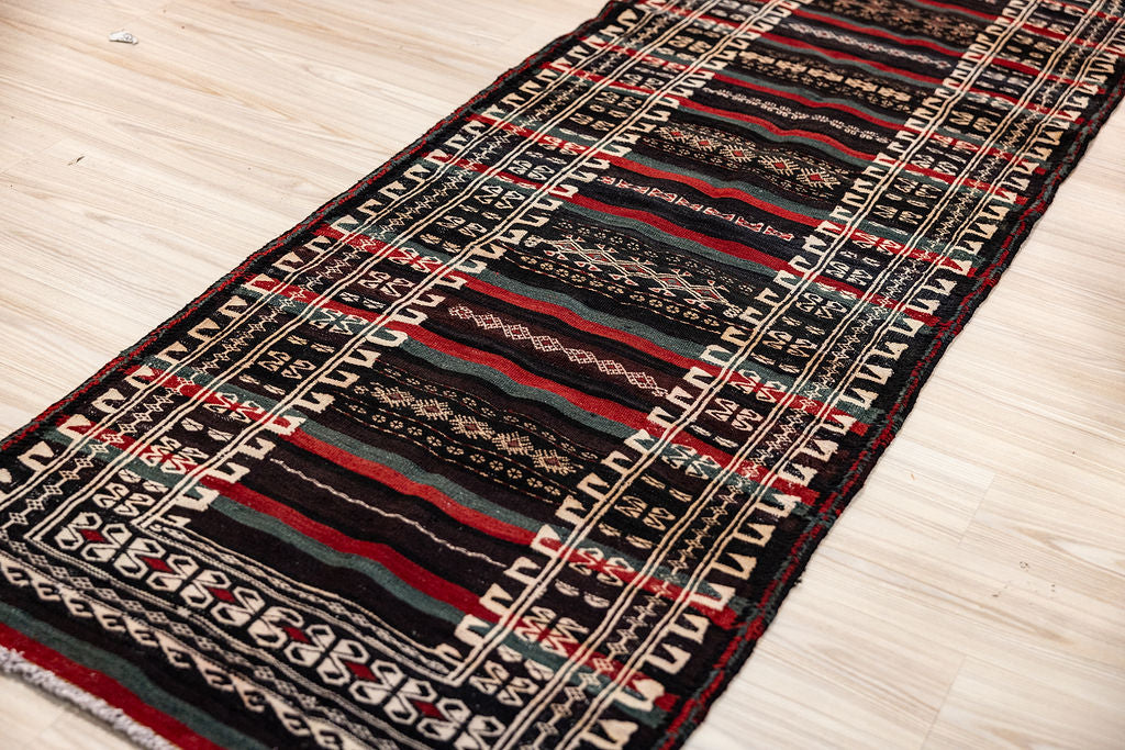 Persian Sumak Wool Runner 290cm x 85cm
