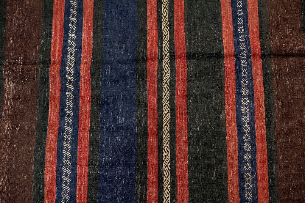 Vintage Persian Wool Kilim 224cm x 123cm