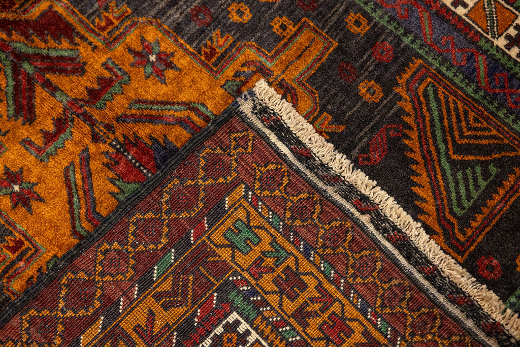 Vintage Persian Baluchi Wool Rug 190m x 108cm
