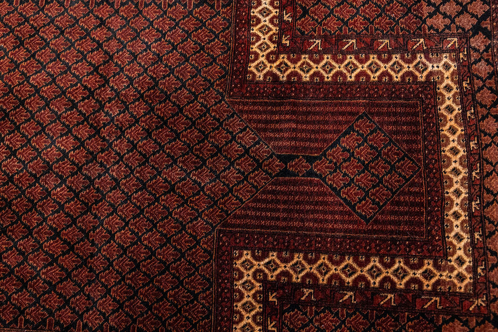 Vintage Persian Baluchi Wool Rug 155cm x 98cm