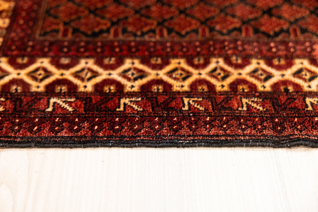 Vintage Persian Baluchi Wool Rug 155cm x 98cm