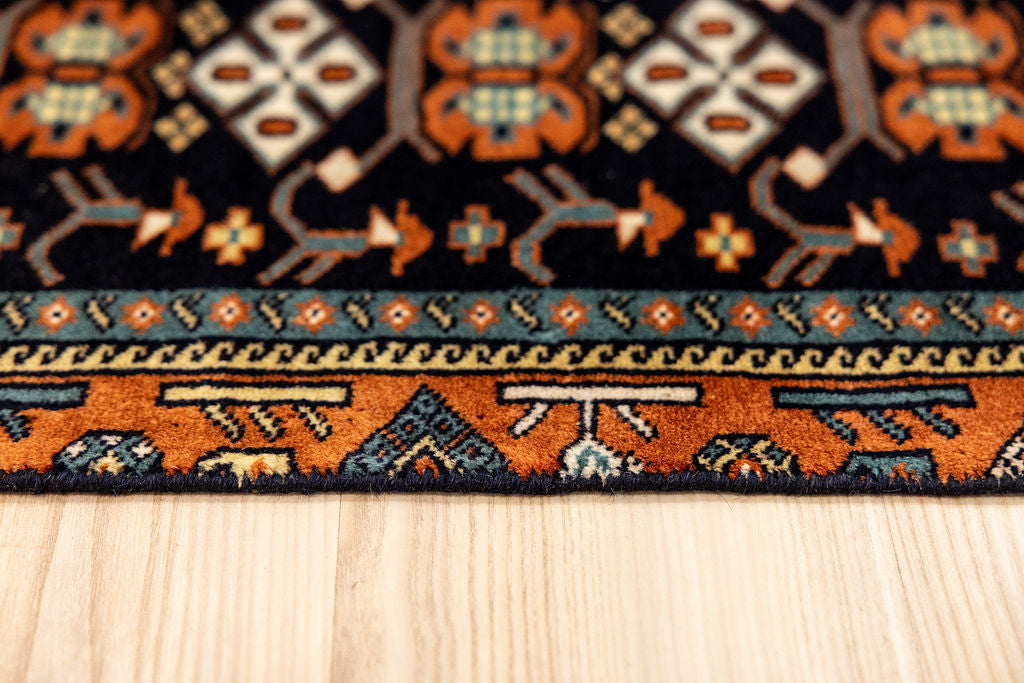 Persian Herati Wool Runner 211cm x 58cm