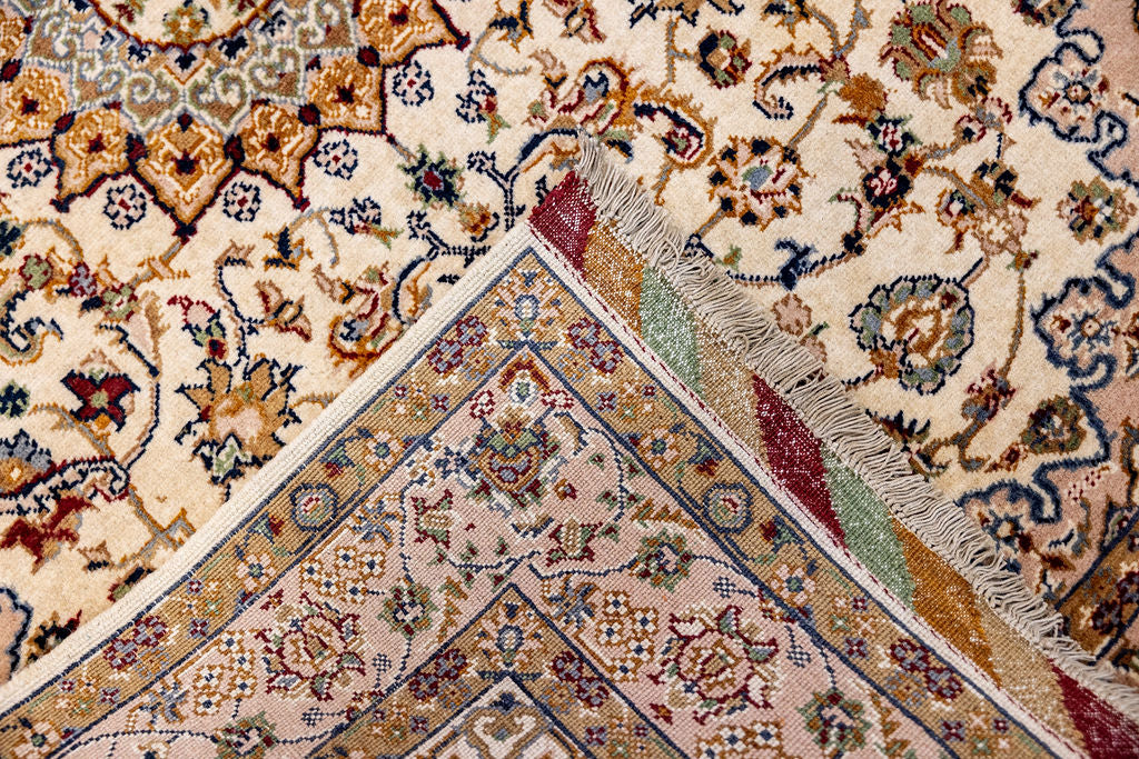 Cream Afghan Kundus Merinos Wool Rug 183cm x 117cm