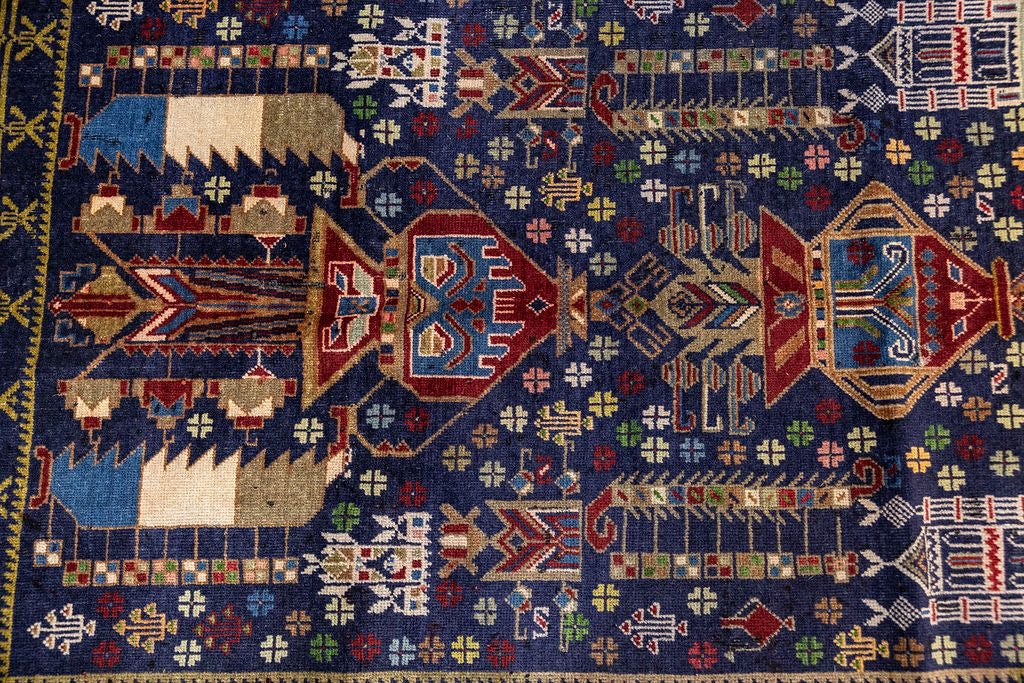 Vintage Persian Baluchi Wool Rug 178cm x 96cm