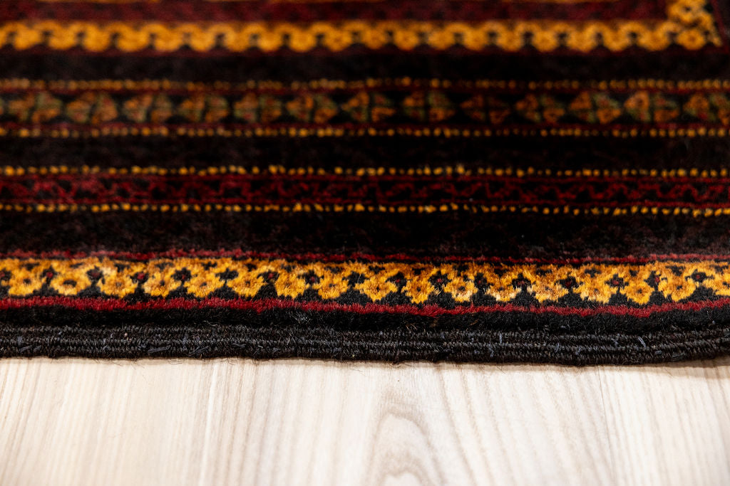 Vintage Persian Baluchi Wool Rug 183cm x 103cm