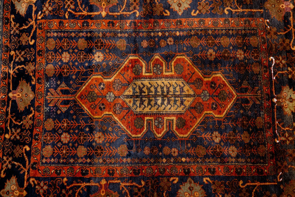 Vintage c.1970's Persian Baluchi Wool Rug 140cm x 90cm