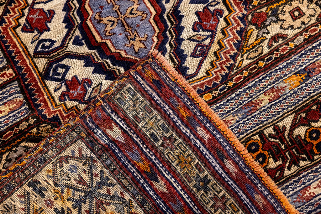 Tribal Persian Sumak Wool Rug 175cm x 127cm