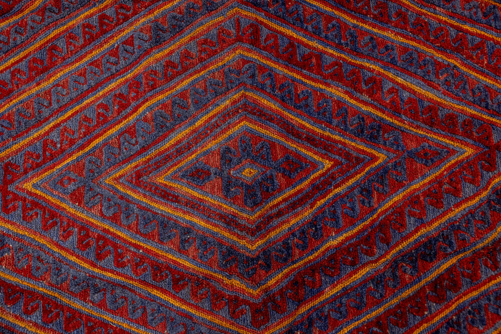 Red Persian Meshwani Wool Rug 180cm x 140cm