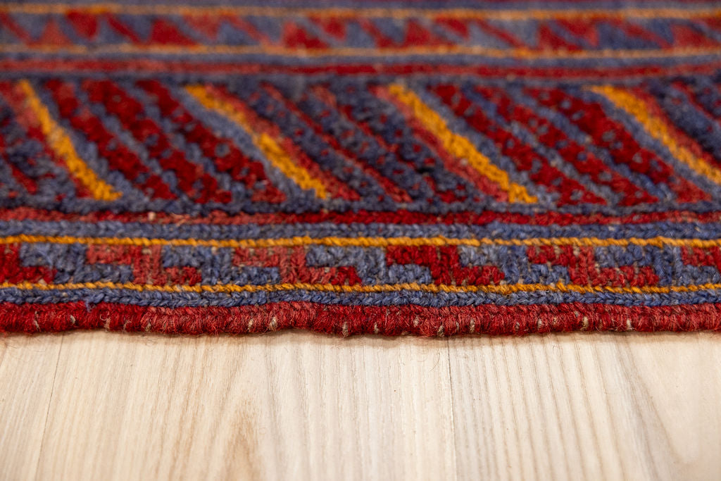 Red Persian Meshwani Wool Rug 180cm x 140cm