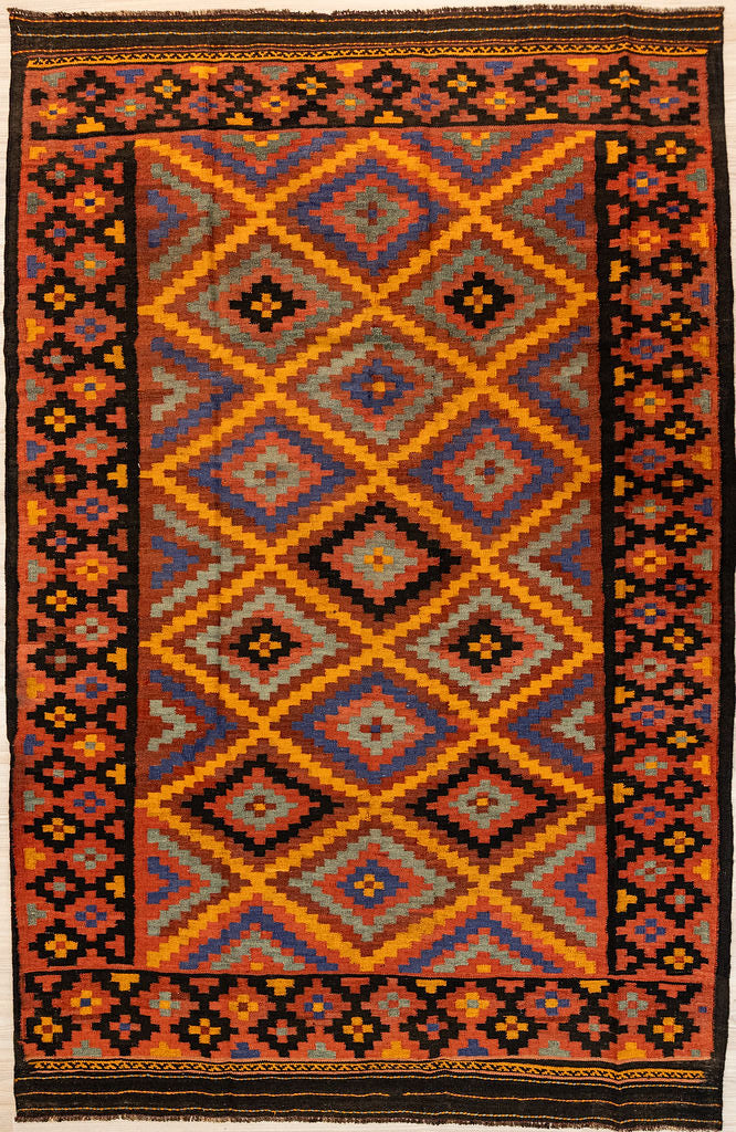 Vintage Persian Wool Kilim 270cm x 172cm