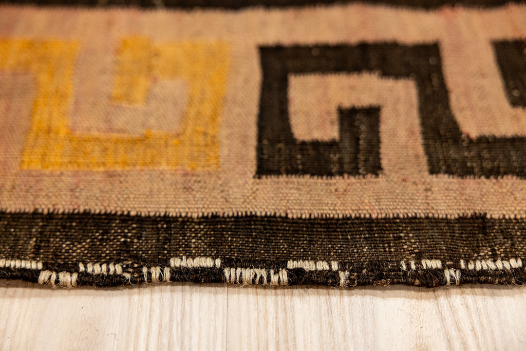 Muted c.1960's Vintage Persian Wool Kilim 265cm x 160cm