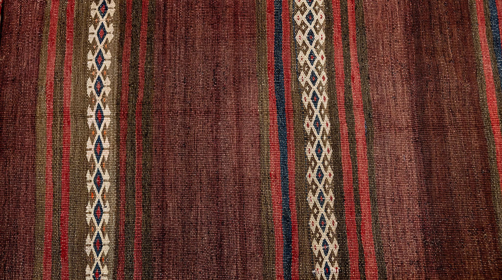Vintage c.1970's Persian Wool Kilim Runner 310cm x 64cm