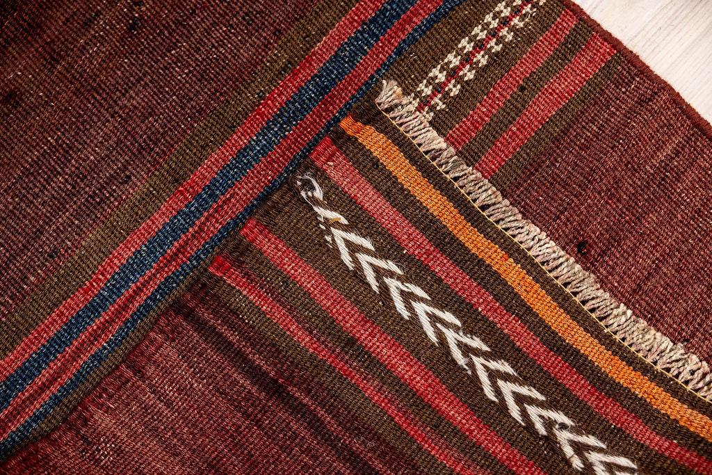 Vintage c.1970's Persian Wool Kilim Runner 310cm x 64cm