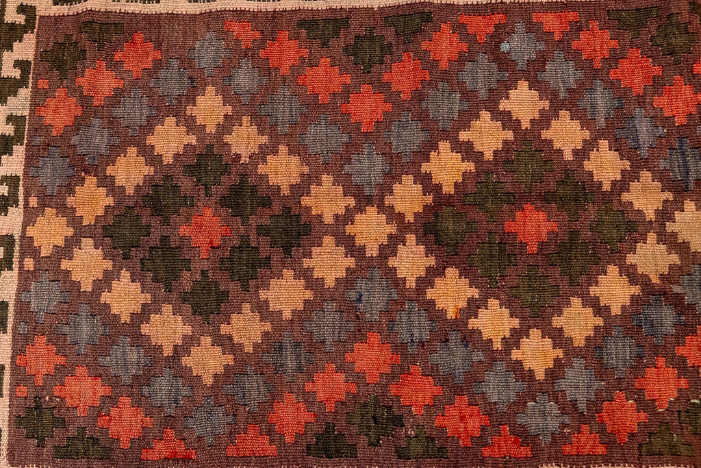 Vintage Persian Wool Kilim 190cm x 105cm