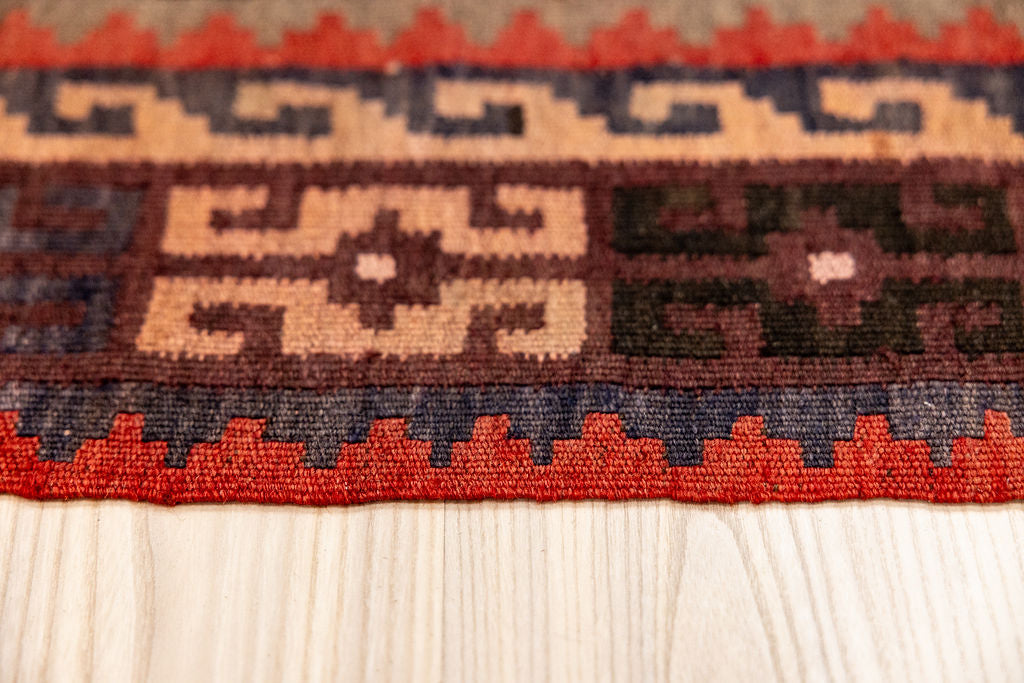 Vintage Persian Wool Kilim 190cm x 105cm