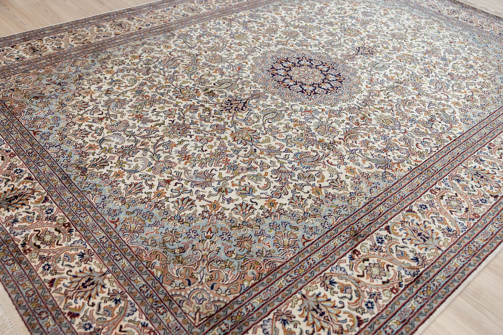 Fine Kashmiri Silk Rug 313cm x 220cm