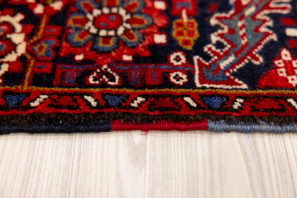 Red Persian Heriz Wool Rug 350cm x 260cm