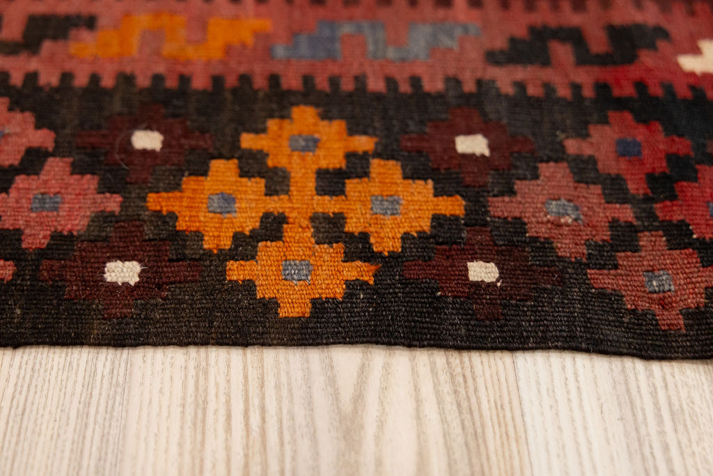 Vintage c1960's Persian Wool Kilim 289cm x 240cm