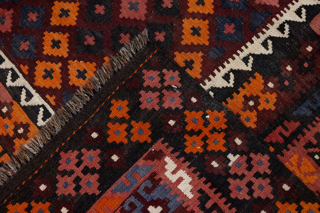 Vintage c1960's Persian Wool Kilim 289cm x 240cm
