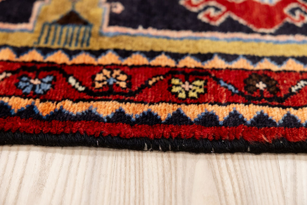 Vintage Persian Hamadan Wool Runner 310cm x 112cm