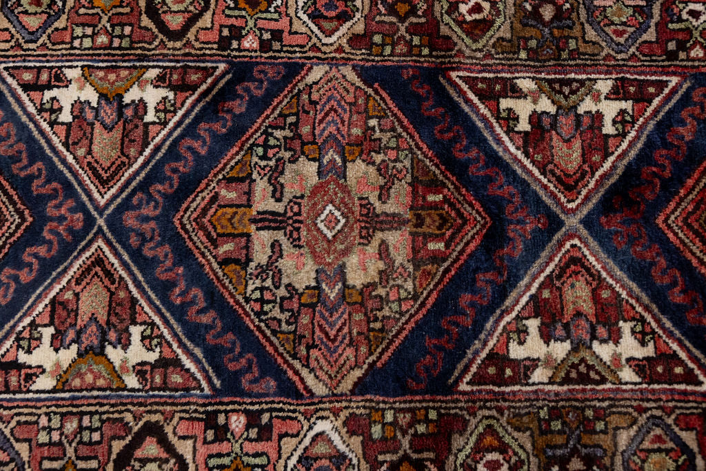 Vintage c.1970's Persian Hamadan Wool Runner 488cm x 96cm