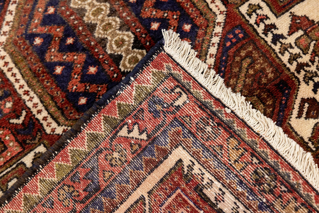 Vintage Persian Hamadan Wool Runner 298cm x 109cm