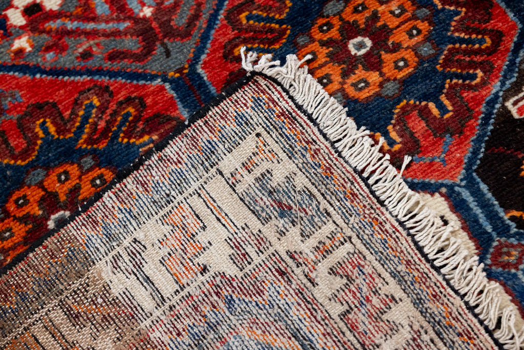 Vintage Persian Hamadan Wool Runner 287cm x 118cm