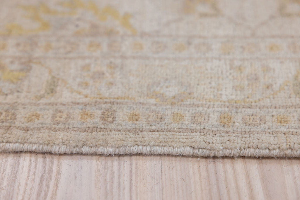 Muted Earthy Afghan Chobi Wool Runner 375cm x 80cm