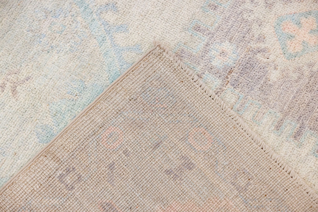 Muted Afghan Chobi Wool Rug 205cm x 149cm