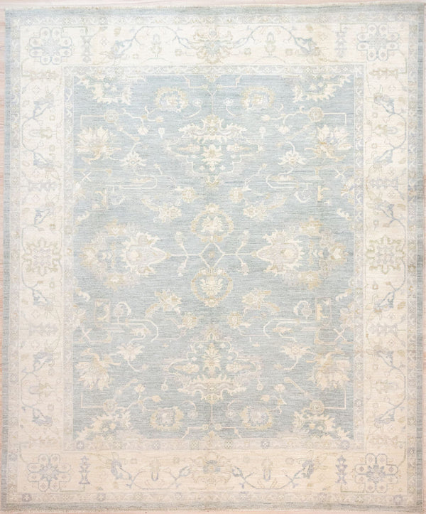 Fine Muted Afghan Chobi Wool Rug 292cm x 248cm