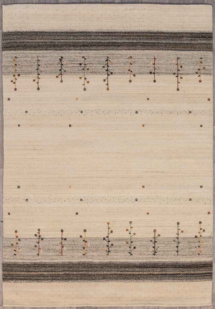Authentic Handloomed Meshal Gabbeh Wool Rug could suit MCM

Thick Pile Gabbeh Rug gives a soft comfort feel, suitable for all internal areas
Light tones will open up a space&nbsp;
Durable and Wear Resistant Suitable for High Traffic Areas