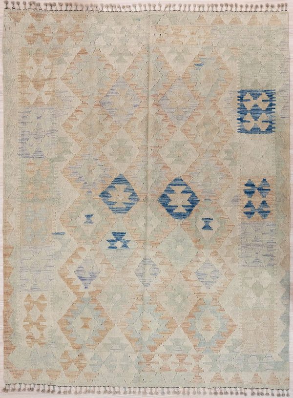 
Authentic Hand woven Muted Afghan Boho Kilim 196cm x 149cm&nbsp;
Rug in subdued pale muted field tones all over
Lovely soft contemporary colours
Durable and Wear Resistant Suitable for High Traffic Areas