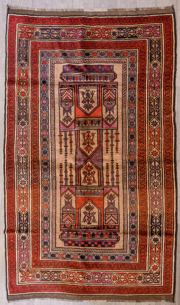 Persian Baluchi Wool Rug 276cm x 168cm