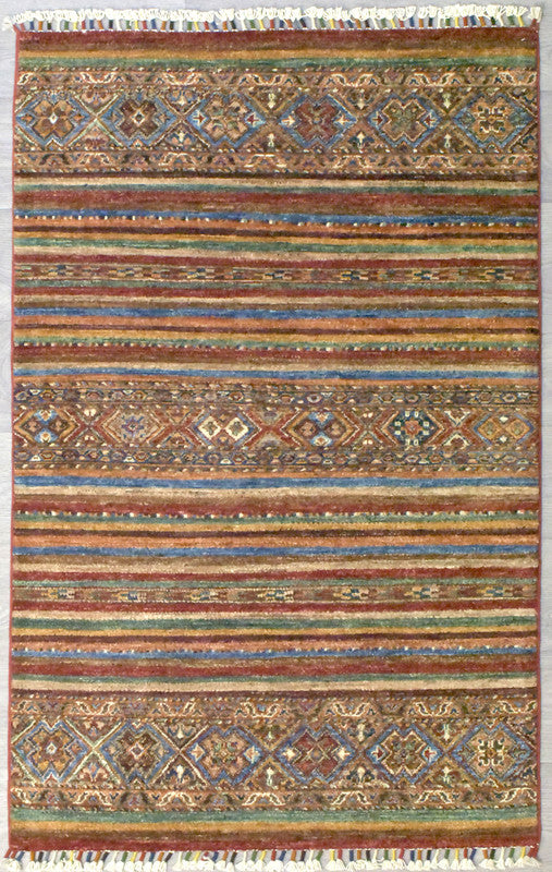 Khurjin Veg Dye Chobi Rug (100w x 146h)