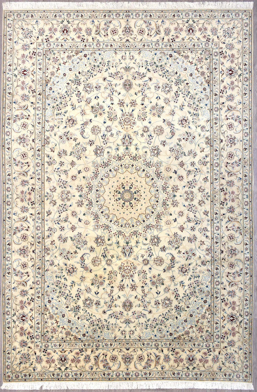 Fine Silk & Laid Persian Nain (200w x 293h)