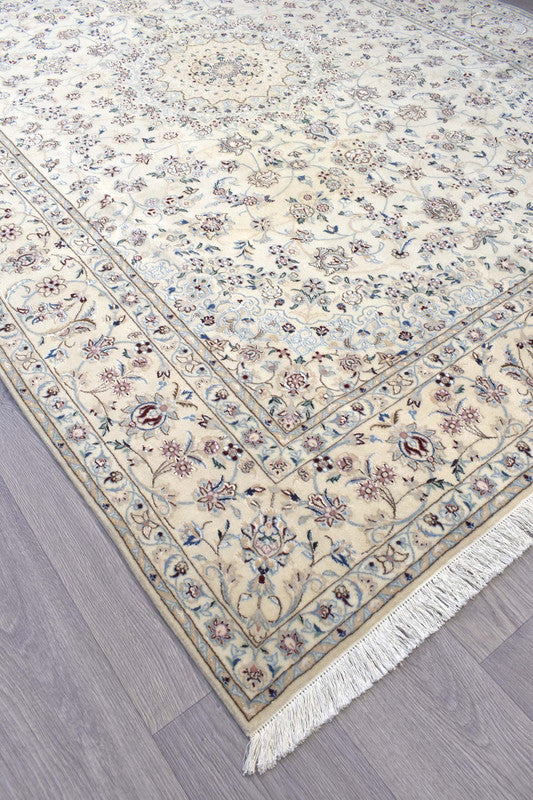 Fine Silk & Laid Persian Nain (200w x 293h)