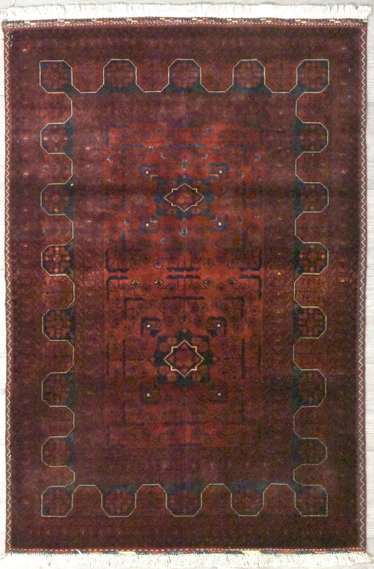 Belgic Afghan Rug (82w x 113h)