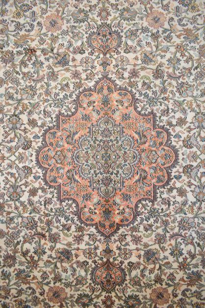 Kashmiri Super Fine Pure Silk Rug (286h x 204w)