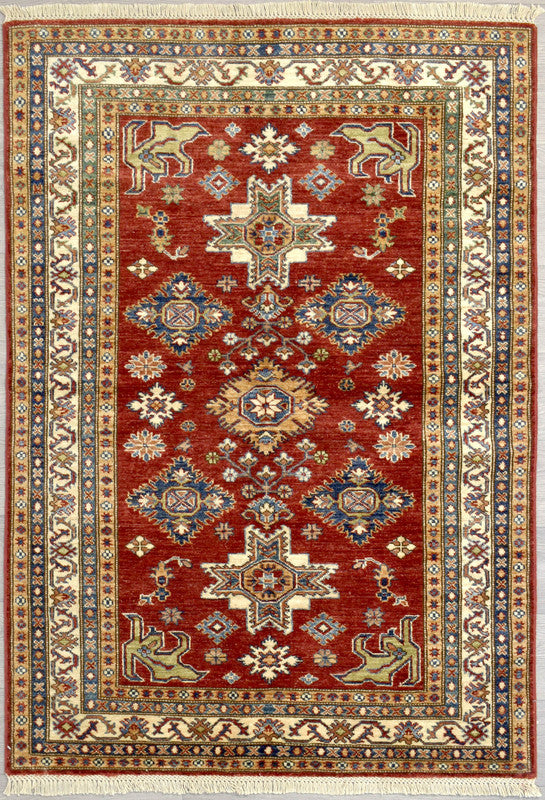 Caucasian Super Kazak Rug (122w x 184h)