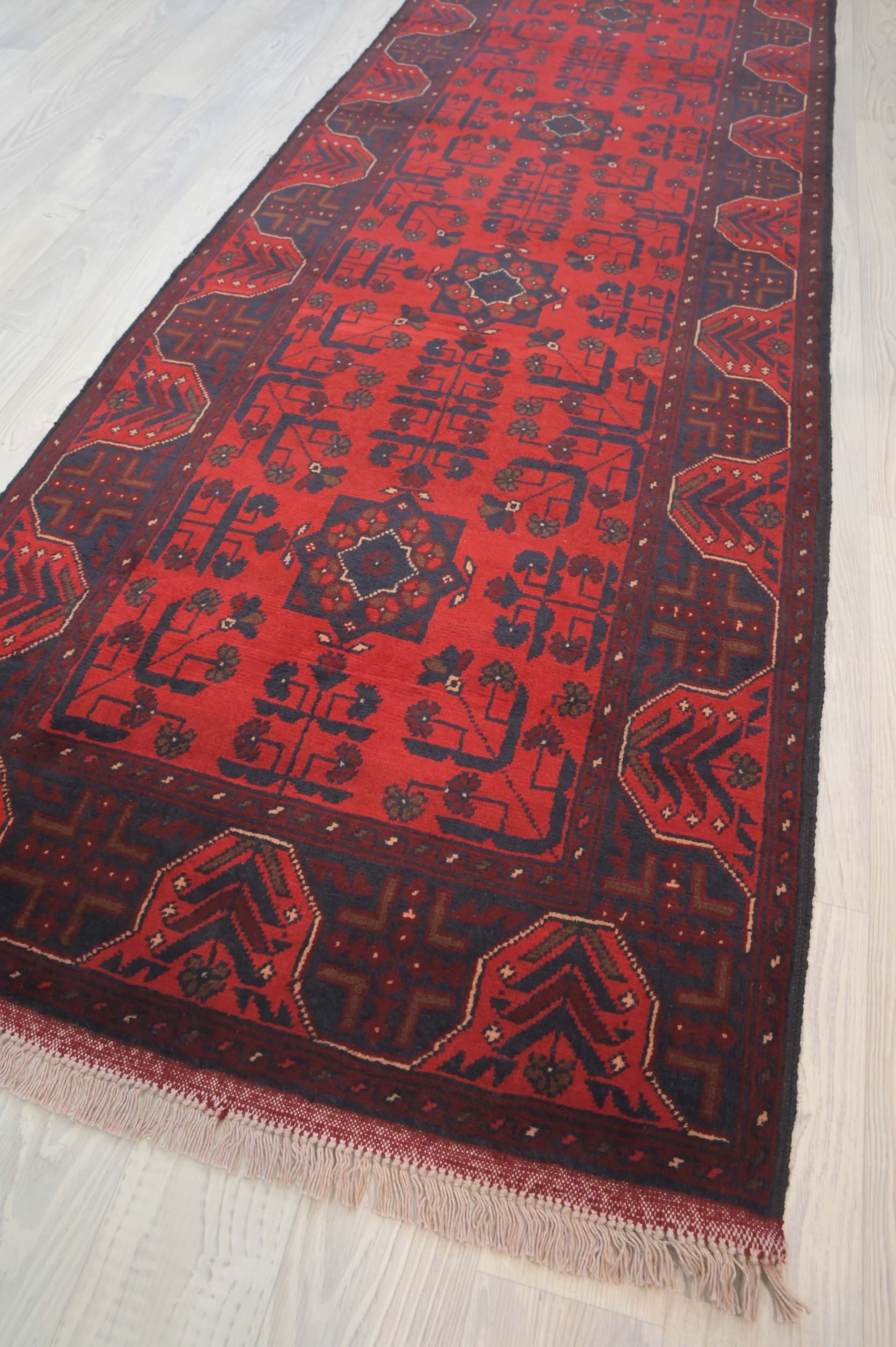 Classic Afghan Khal Runner (84w x 297h)