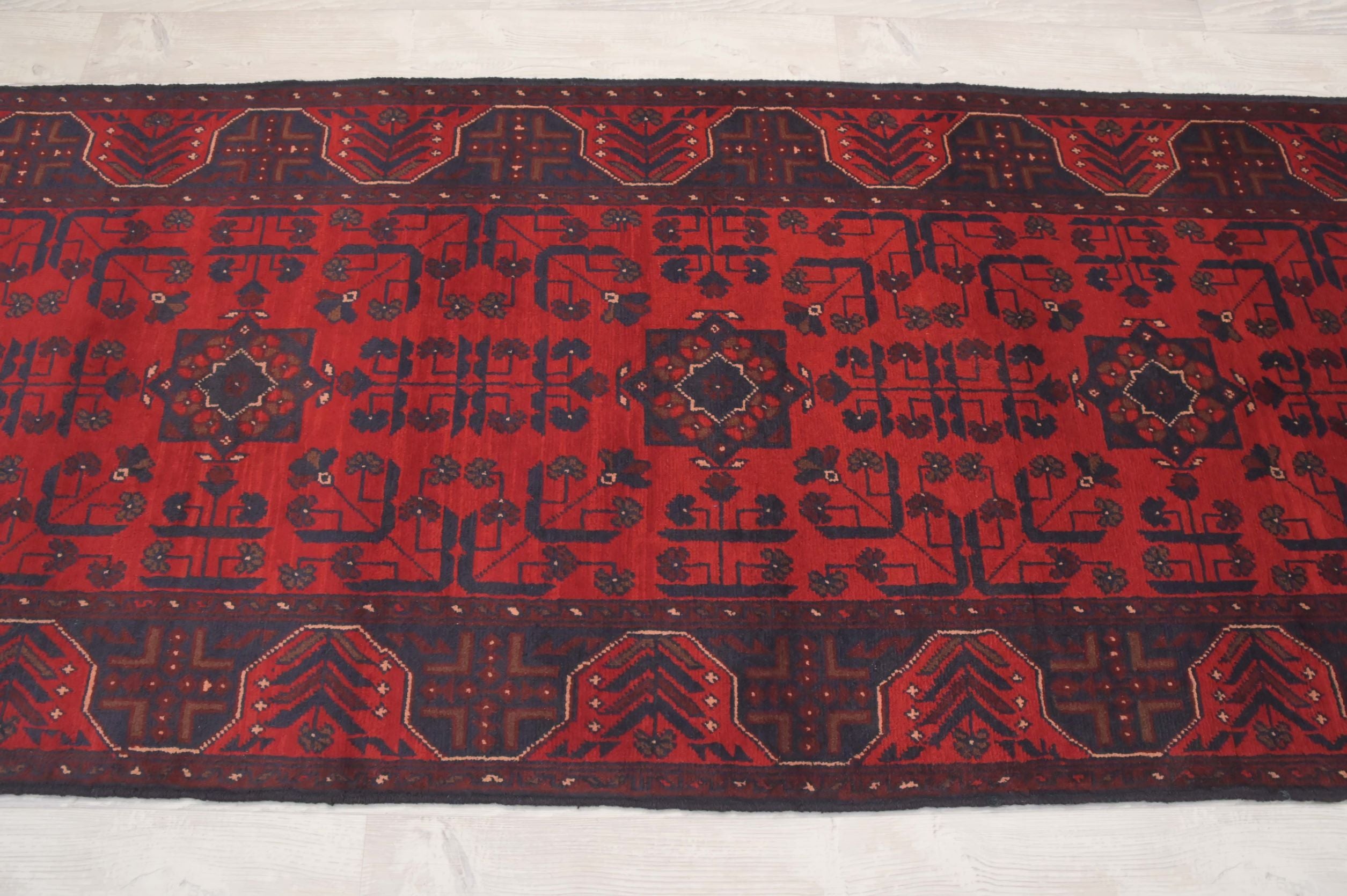 Classic Afghan Khal Runner (84w x 297h)